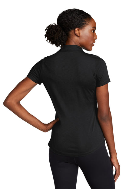 Custom Embroidered Sport-Tek Women's PosiCharge Strive Polo. LST530,Black