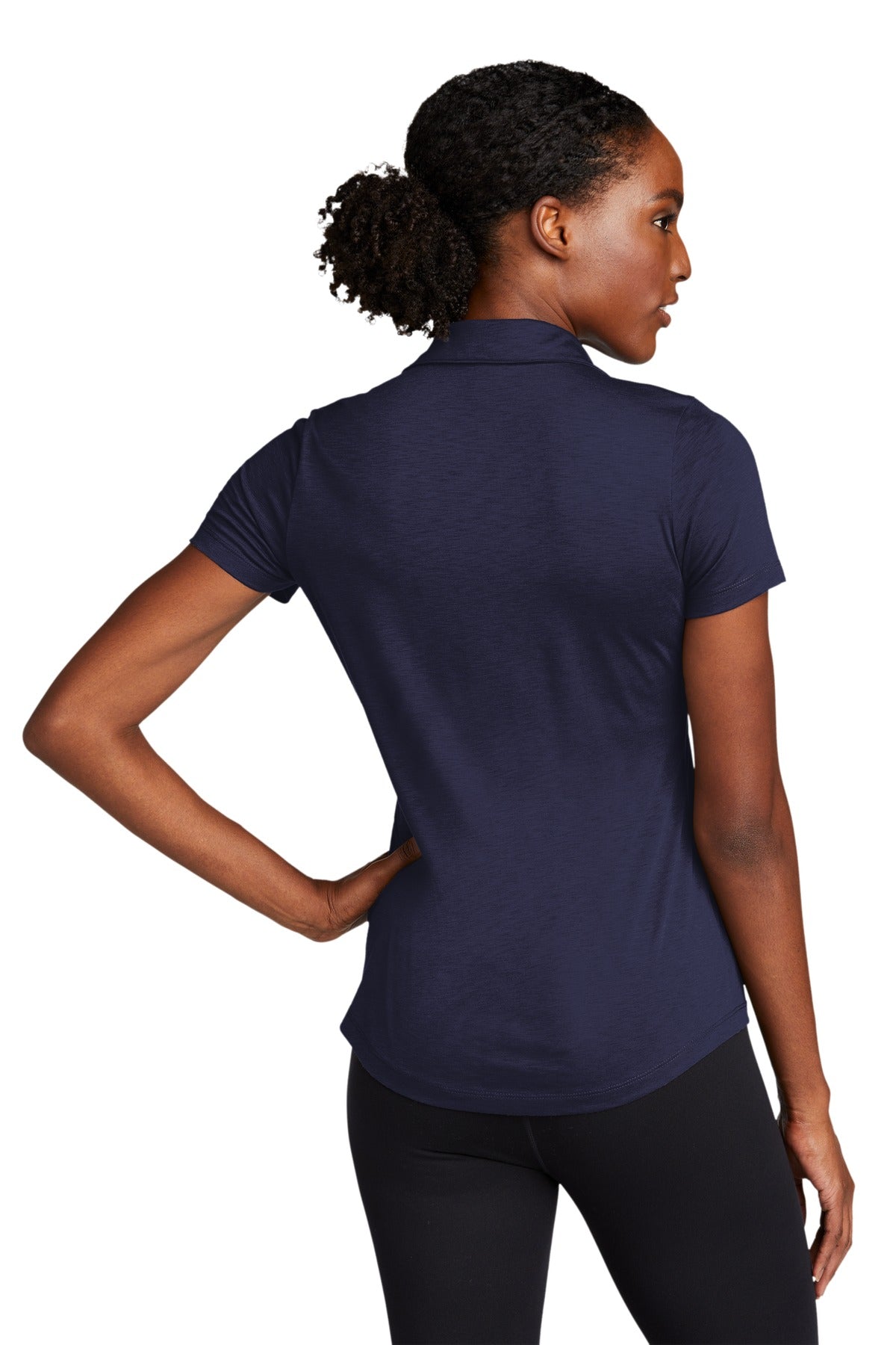 Custom Embroidered Sport-Tek Women's PosiCharge Strive Polo. LST530,True Navy