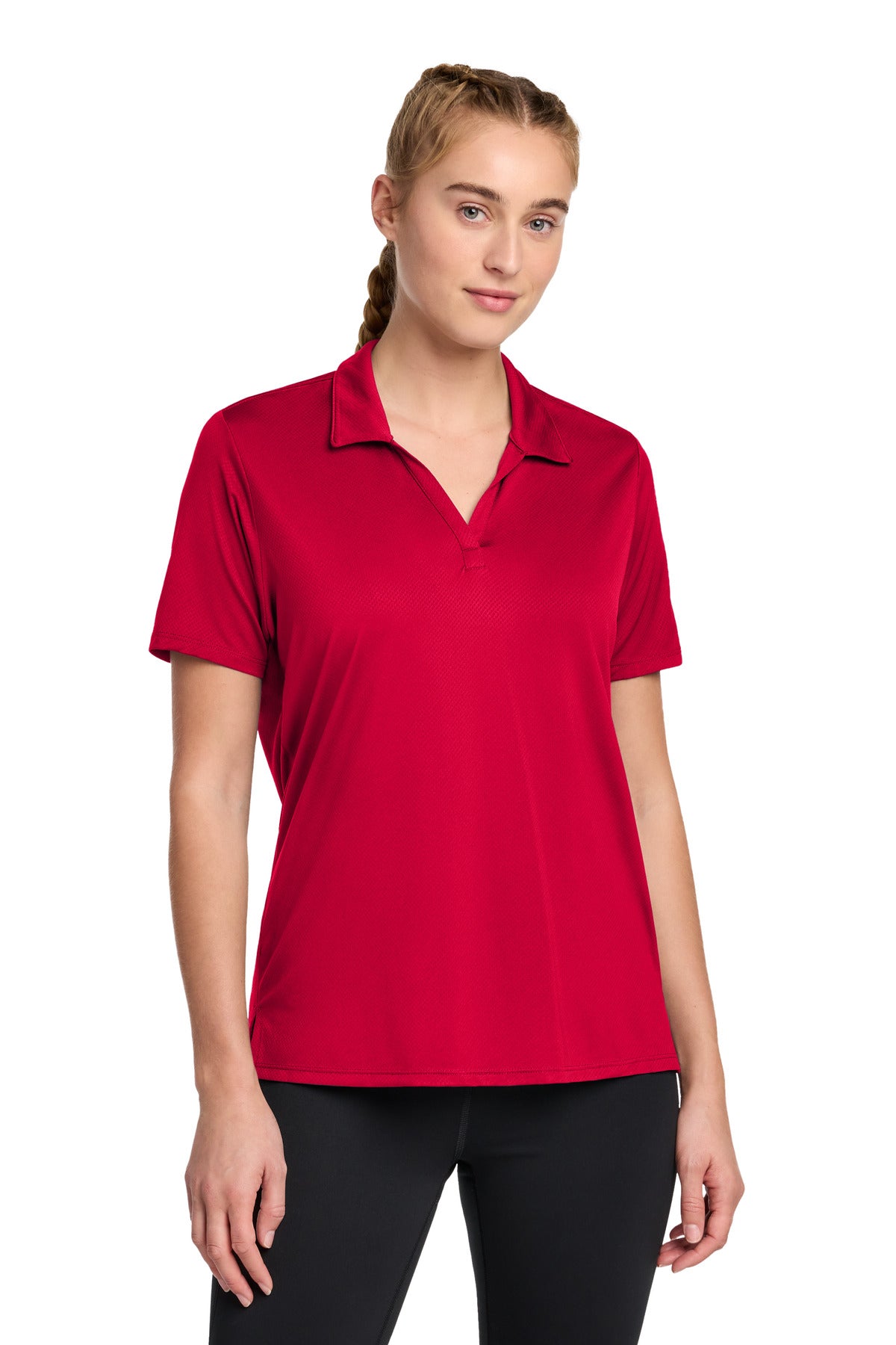Custom Embroidered Sport-Tek Polos/Knits in Deep Red