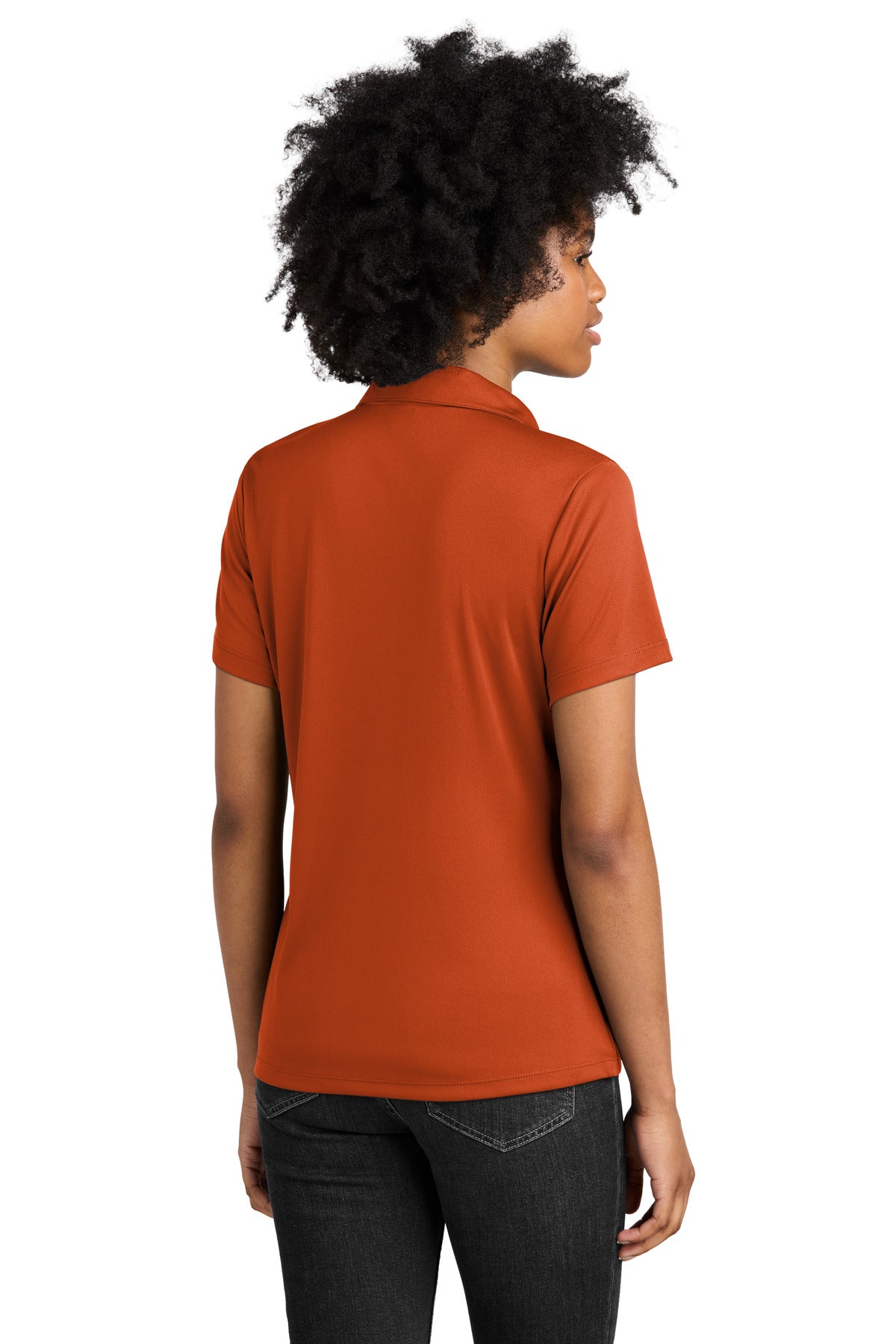 Custom Embroidered Sport-Tek  Women's PosiCharge  Competitor  Polo. LST550,Deep Orange