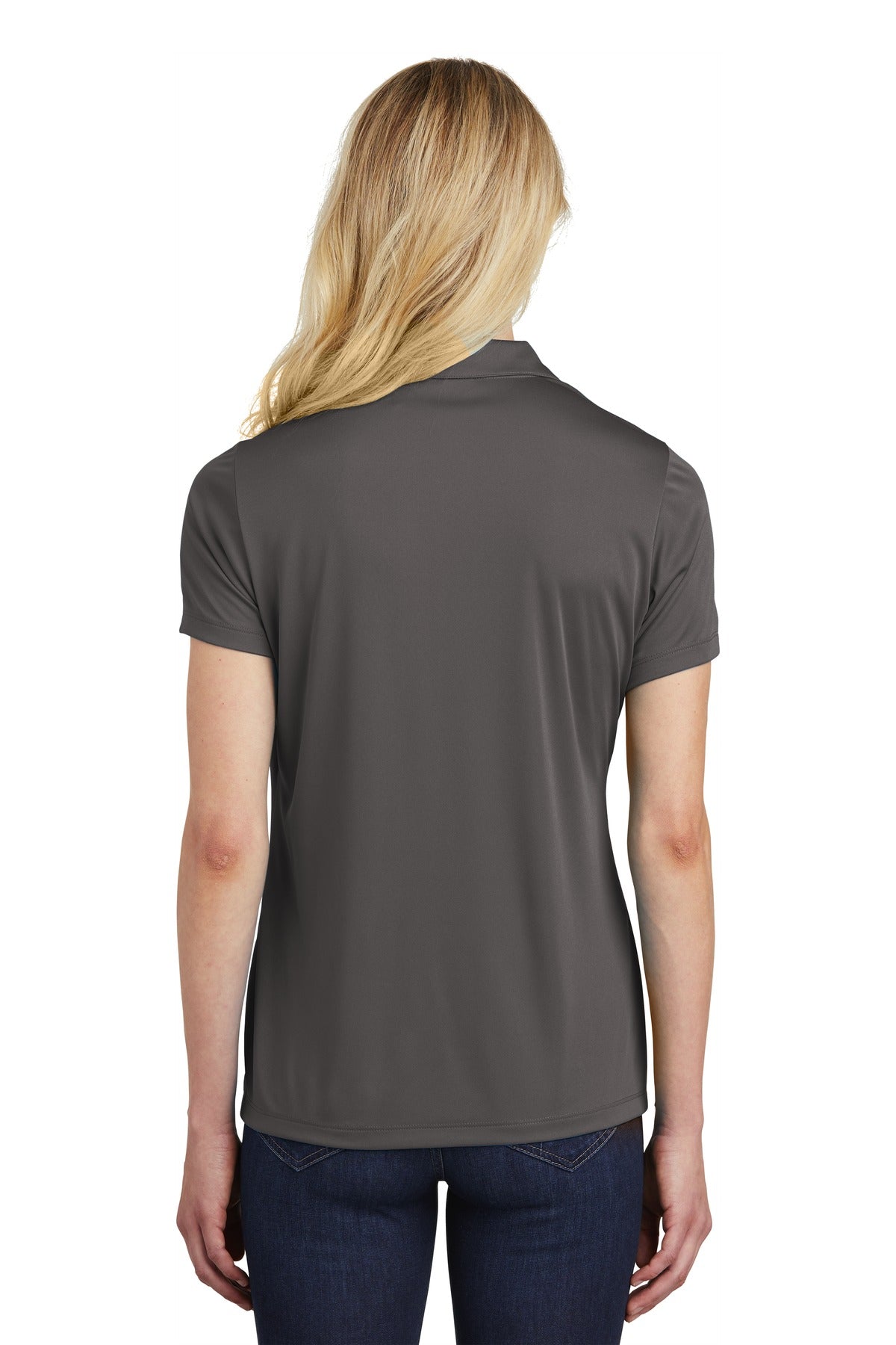 Custom Embroidered Sport-Tek  Women's PosiCharge  Competitor  Polo. LST550,Iron Grey