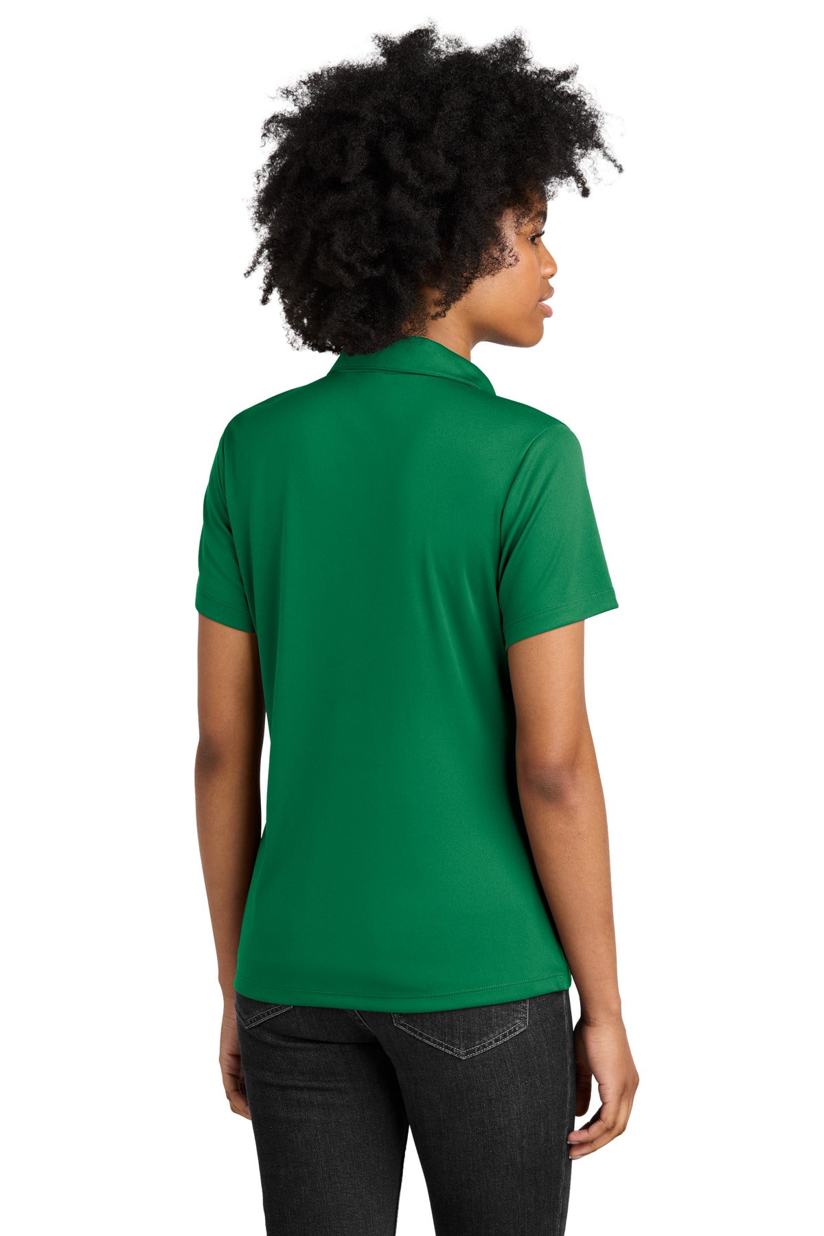 Custom Embroidered Sport-Tek  Women's PosiCharge  Competitor  Polo. LST550,Kelly Green