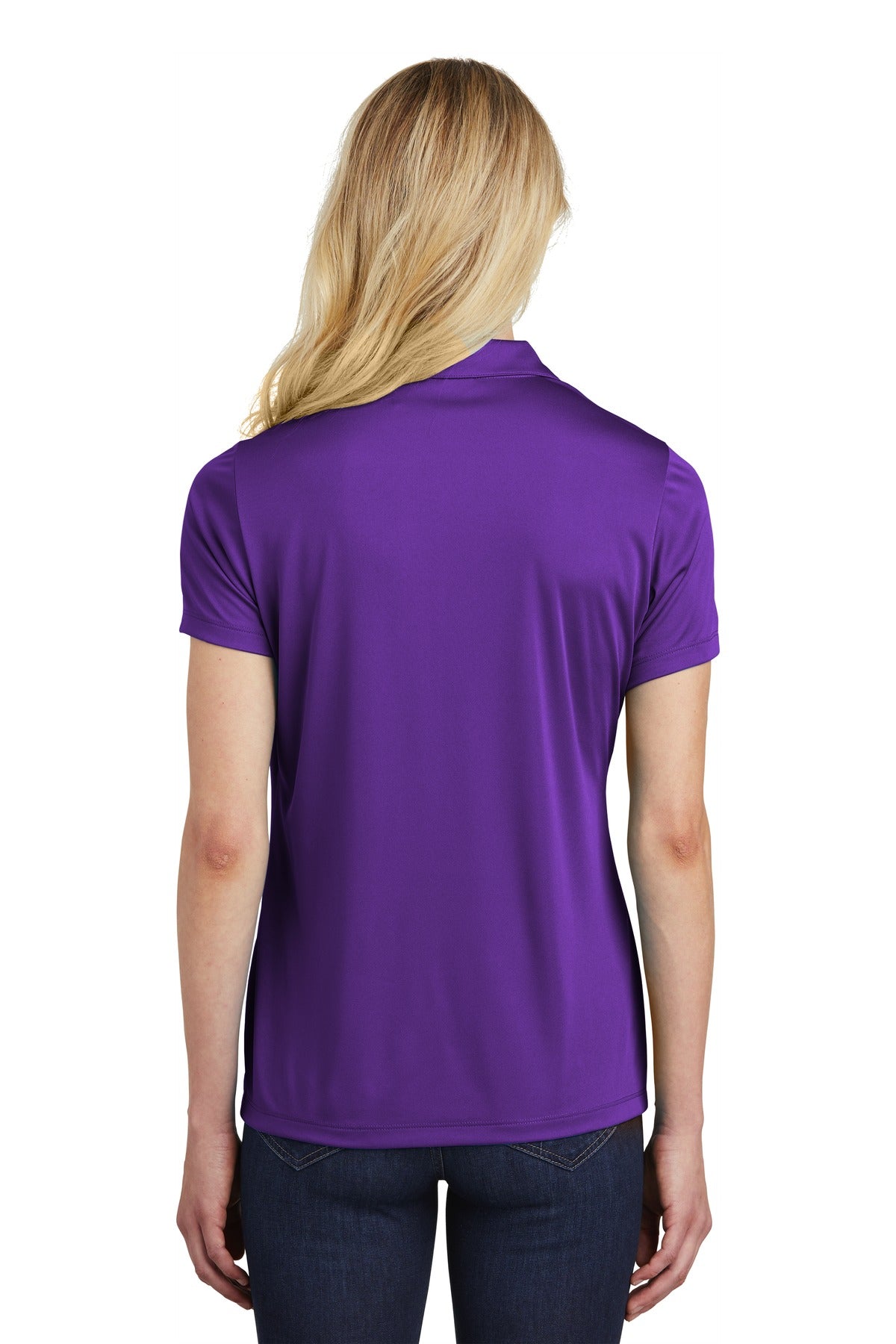 Custom Embroidered Sport-Tek  Women's PosiCharge  Competitor  Polo. LST550,Purple