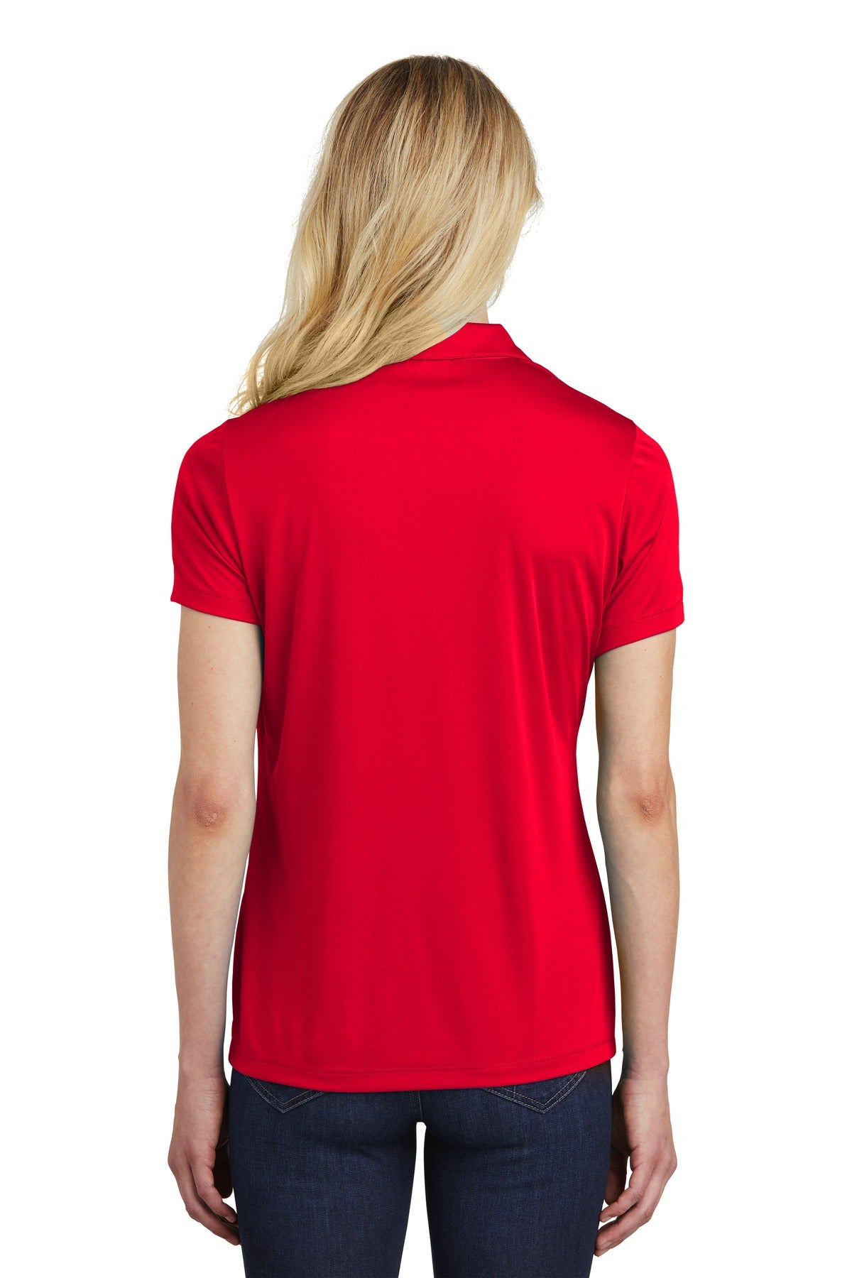 Custom Embroidered Sport-Tek  Women's PosiCharge  Competitor  Polo. LST550,True Red