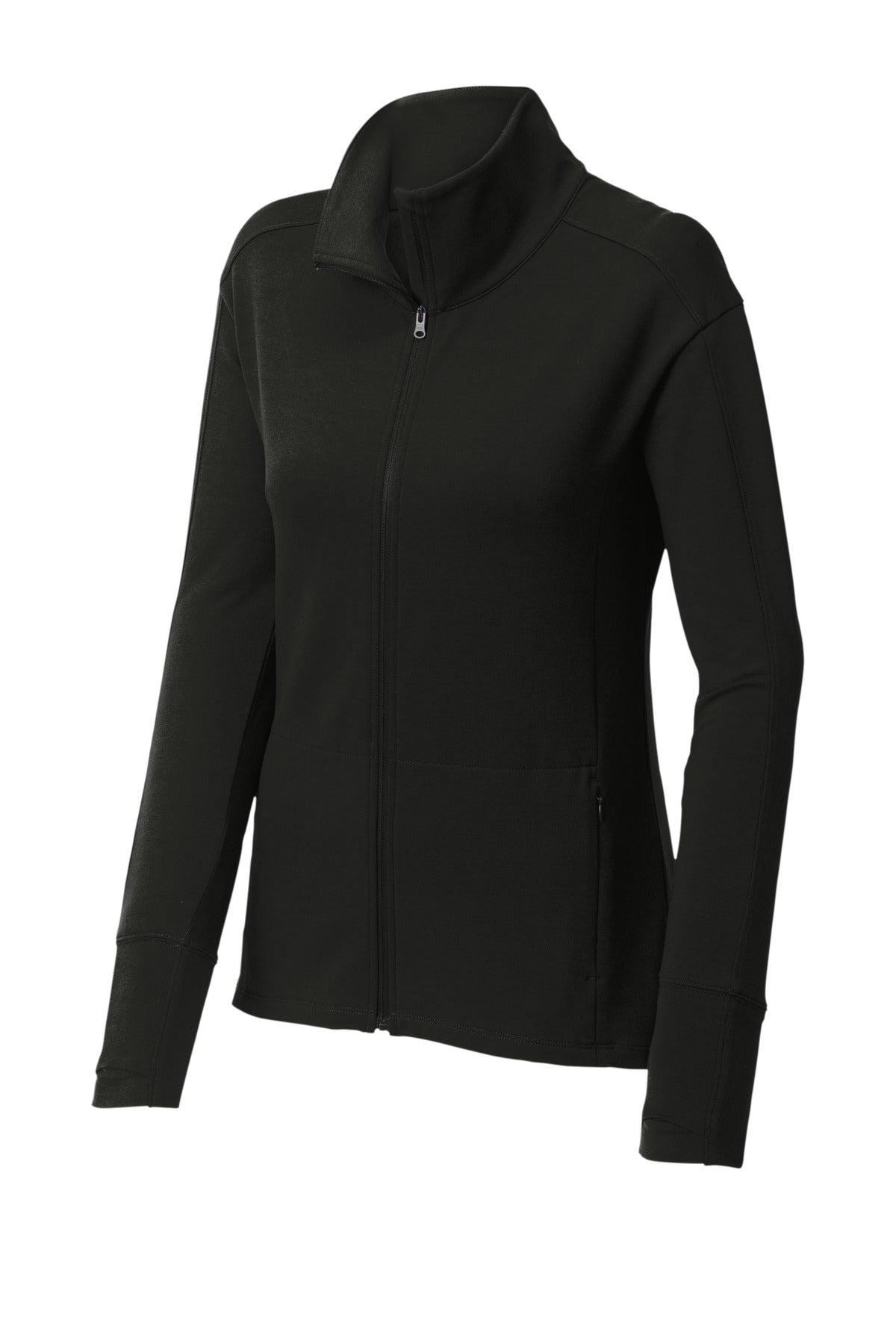 Sport-Tek Women's Sport-Wick Flex Fleece Full-Zip. LST560