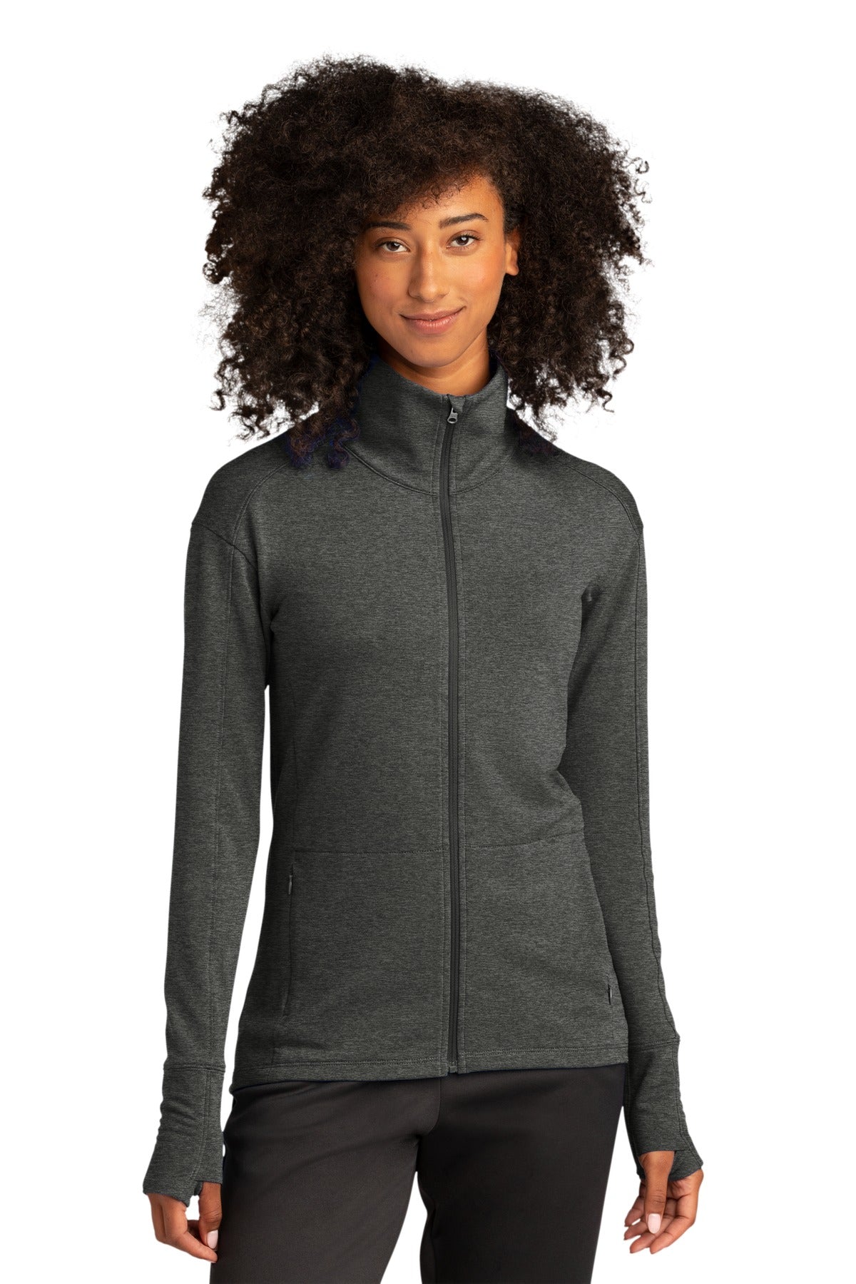 Sport-Tek Women's Sport-Wick Flex Fleece Full-Zip. LST560