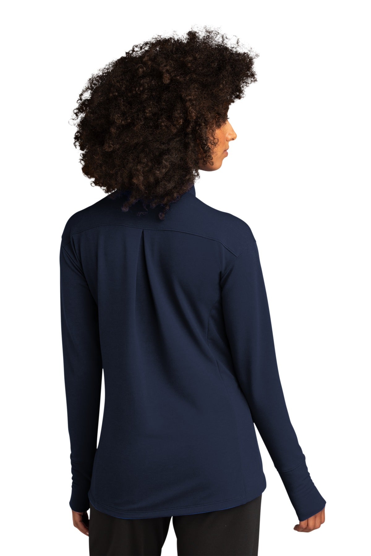 Custom Embroidered Sport-Tek Women's Sport-Wick Flex Fleece Full-Zip. LST560,True Navy