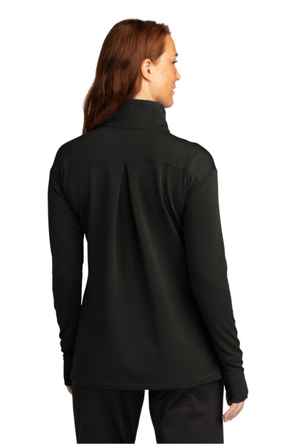 Custom Embroidered Sport-Tek Women's Sport-Wick Flex Fleece 1/4-Zip. LST561,Black