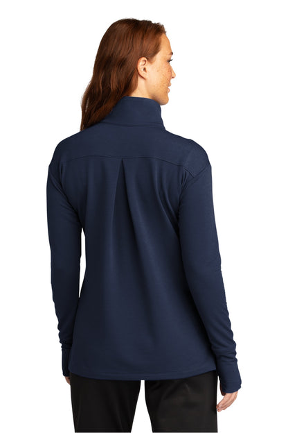 Custom Embroidered Sport-Tek Women's Sport-Wick Flex Fleece 1/4-Zip. LST561,True Navy
