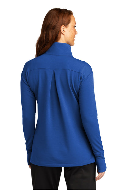 Custom Embroidered Sport-Tek Women's Sport-Wick Flex Fleece 1/4-Zip. LST561,True Royal