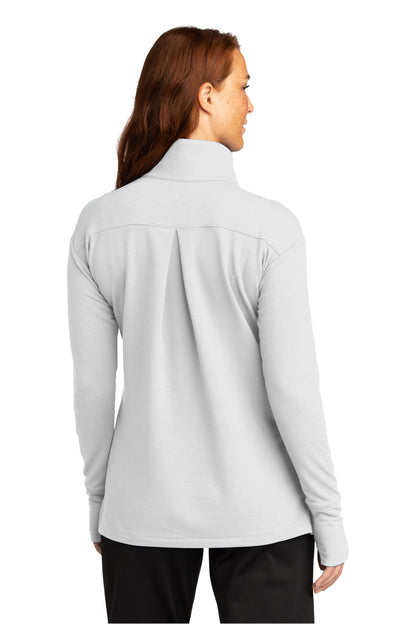 Custom Embroidered Sport-Tek Women's Sport-Wick Flex Fleece 1/4-Zip. LST561,White