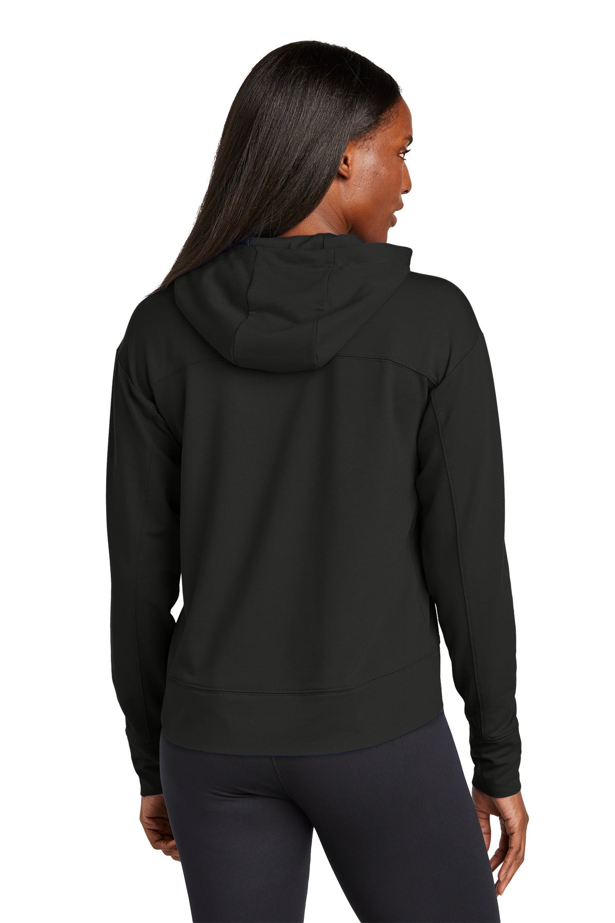 Custom Embroidered Sport-Tek Women's Sport-Wick Flex Fleece Pullover Hoodie LST562,Black