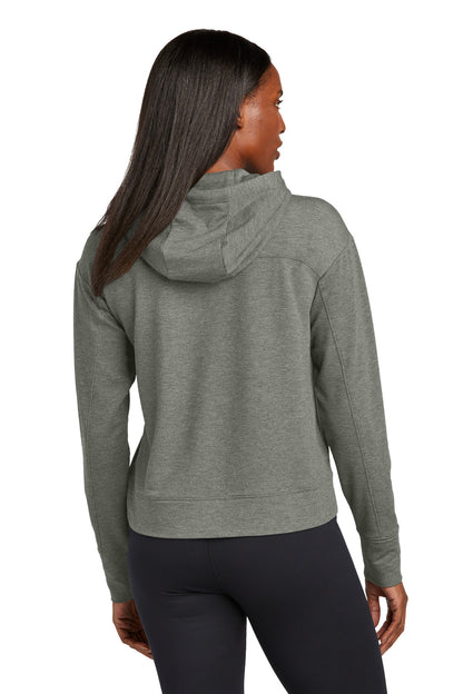 Custom Embroidered Sport-Tek Women's Sport-Wick Flex Fleece Pullover Hoodie LST562,Light Grey Heather