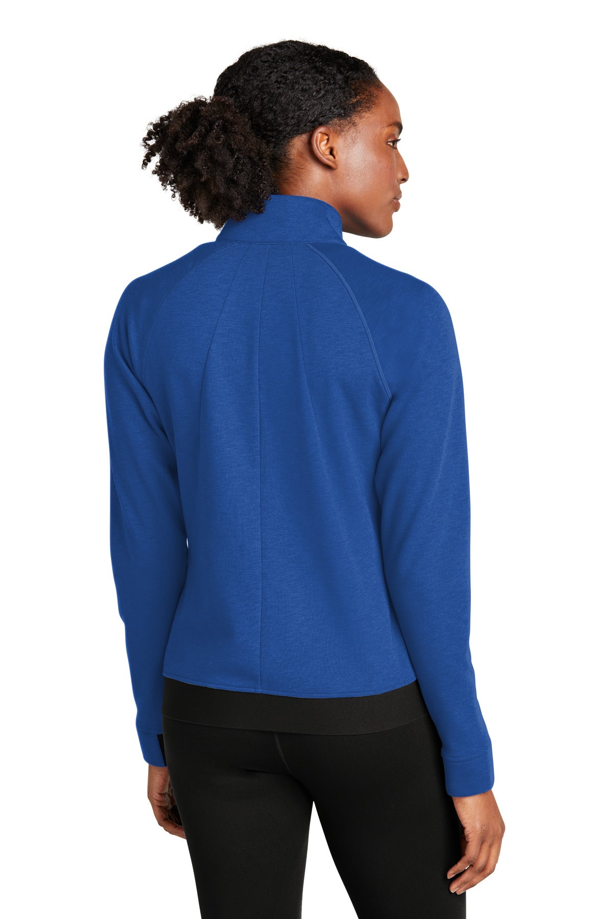 Custom Embroidered Sport-Tek Women's PosiCharge Strive Full-Zip LST570,True Royal