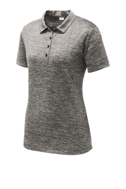 Sport-Tek  Women's PosiCharge  Electric Heather Polo. LST590