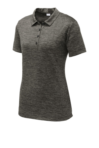 Sport-Tek  Women's PosiCharge  Electric Heather Polo. LST590