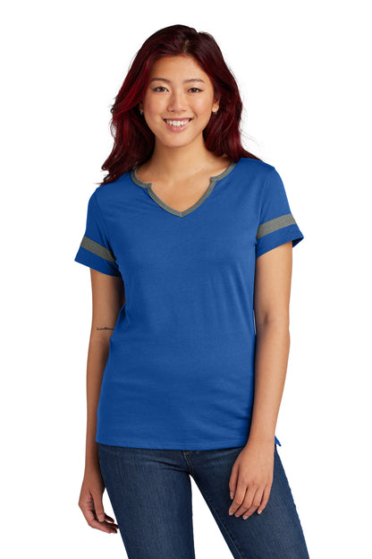Custom Embroidered Sport-Tek T-Shirts  in True Royal/ Vintage Heather