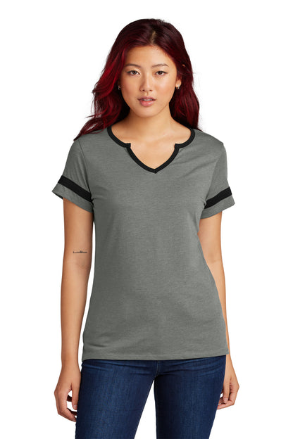 Custom Embroidered Sport-Tek T-Shirts  in Vintage Heather/ Black