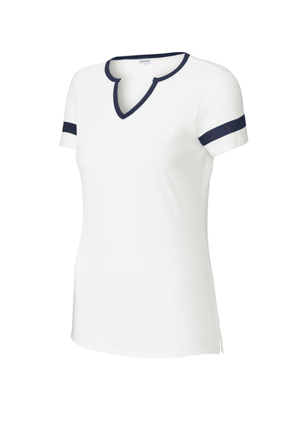 Sport-Tek Women's Halftime Notch Neck Tee LST6041