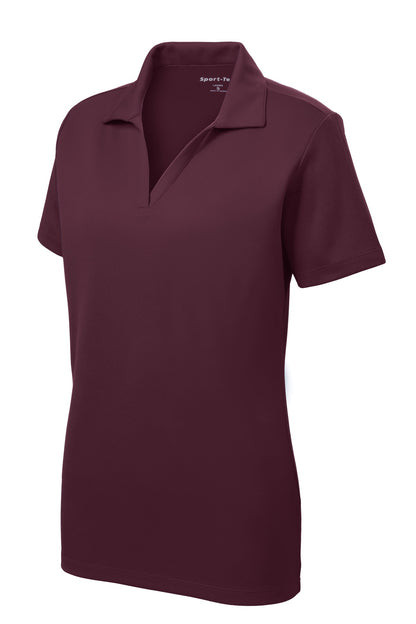 Sport-Tek Women's PosiCharge RacerMesh Polo. LST640 Maroon