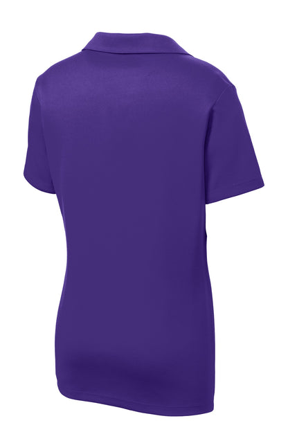 Sport-Tek Women's PosiCharge RacerMesh Polo. LST640 Purple