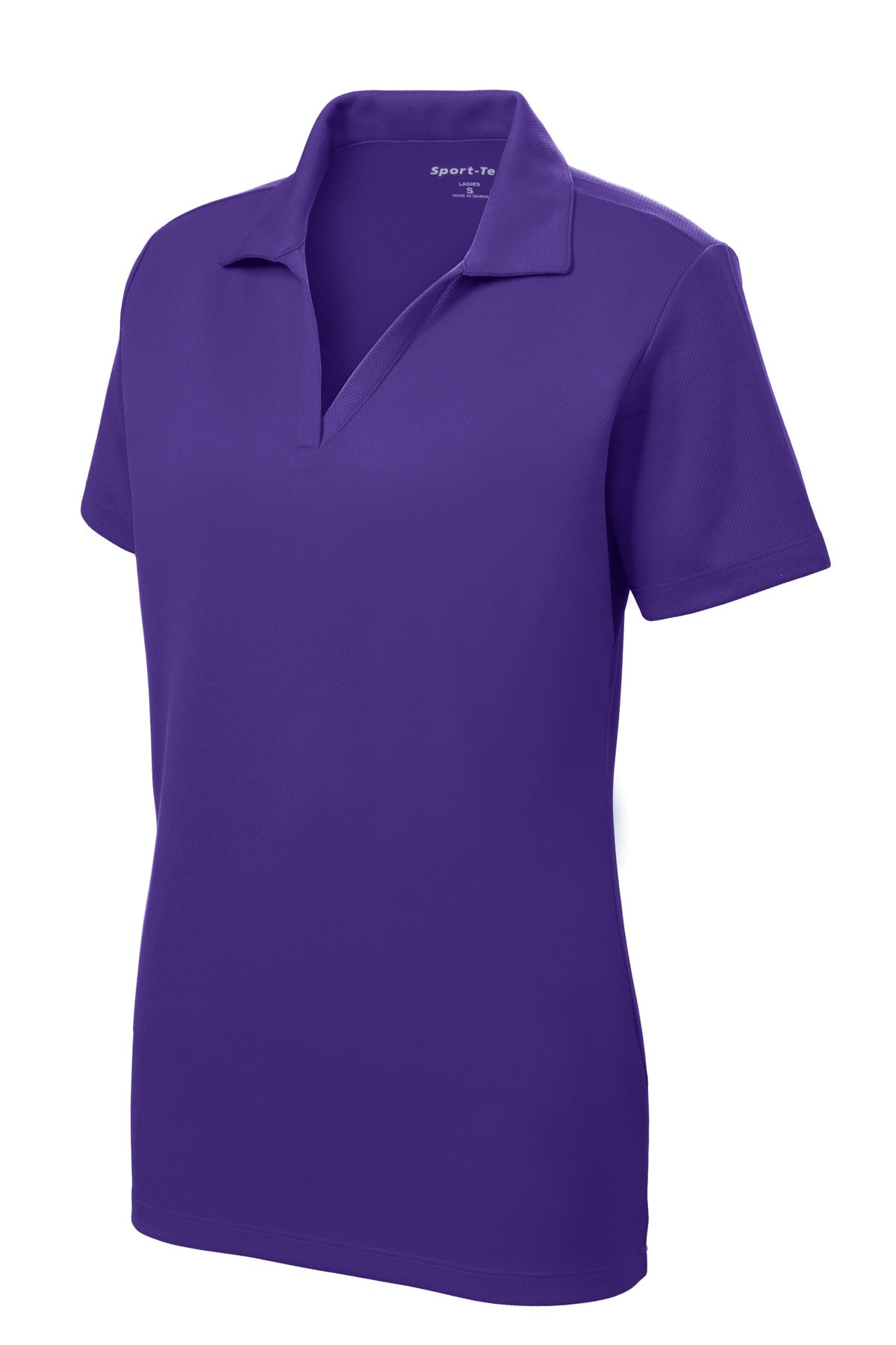 Sport-Tek Women's PosiCharge RacerMesh Polo. LST640 Purple