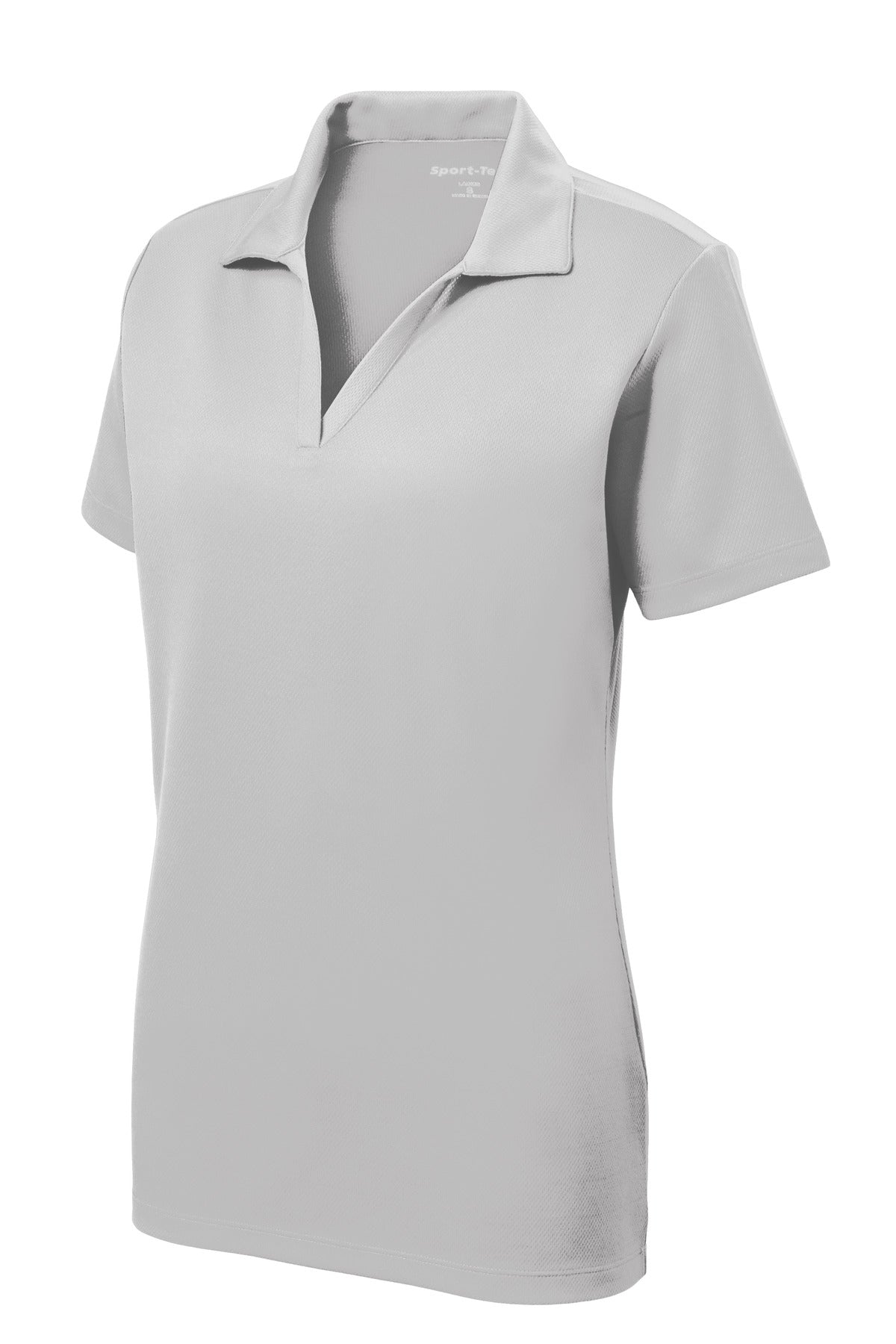 Sport-Tek Women's PosiCharge RacerMesh Polo. LST640 Silver