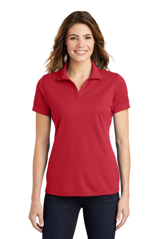 Sport-Tek Women's PosiCharge RacerMesh Polo. LST640 True Red