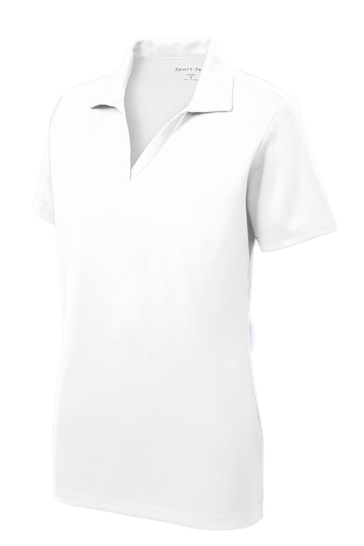 Sport-Tek Women's PosiCharge RacerMesh Polo. LST640 White