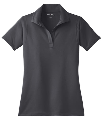 Sport-Tek Women's Micropique Sport-Wick Polo. LST650 Iron Grey