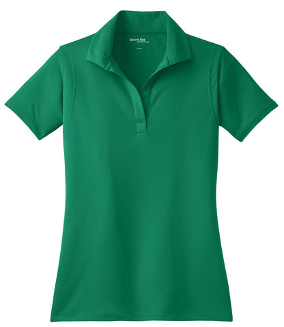 Sport-Tek Women's Micropique Sport-Wick Polo. LST650 Kelly Green