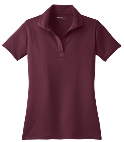 Sport-Tek Women's Micropique Sport-Wick Polo. LST650 Maroon