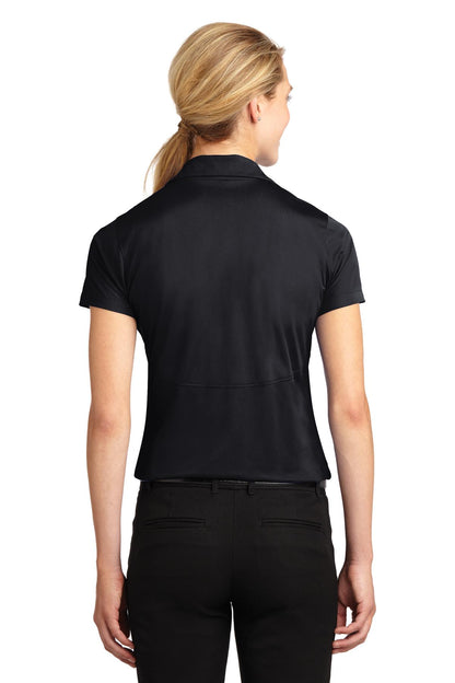 Custom Embroidered Sport-Tek Women's Micropique Sport-Wick Polo. LST650,Black