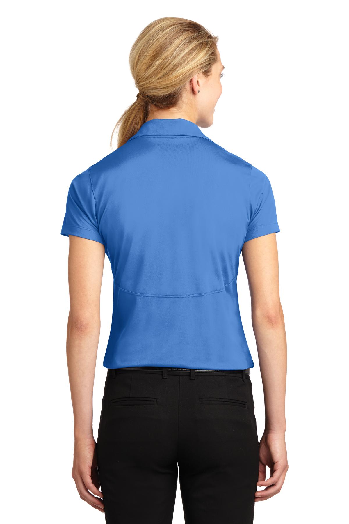 Custom Embroidered Sport-Tek Women's Micropique Sport-Wick Polo. LST650,Blue Lake