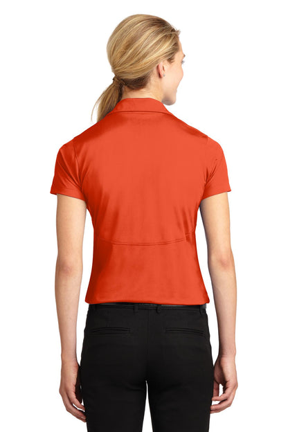 Custom Embroidered Sport-Tek Women's Micropique Sport-Wick Polo. LST650,Deep Orange