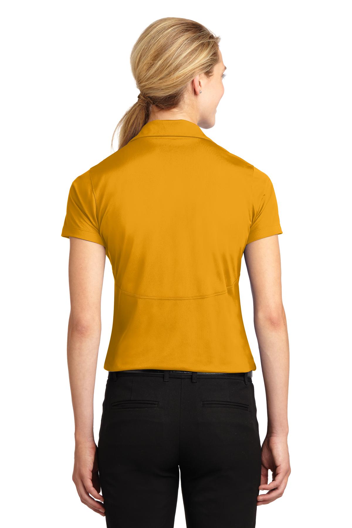 Custom Embroidered Sport-Tek Women's Micropique Sport-Wick Polo. LST650,Gold