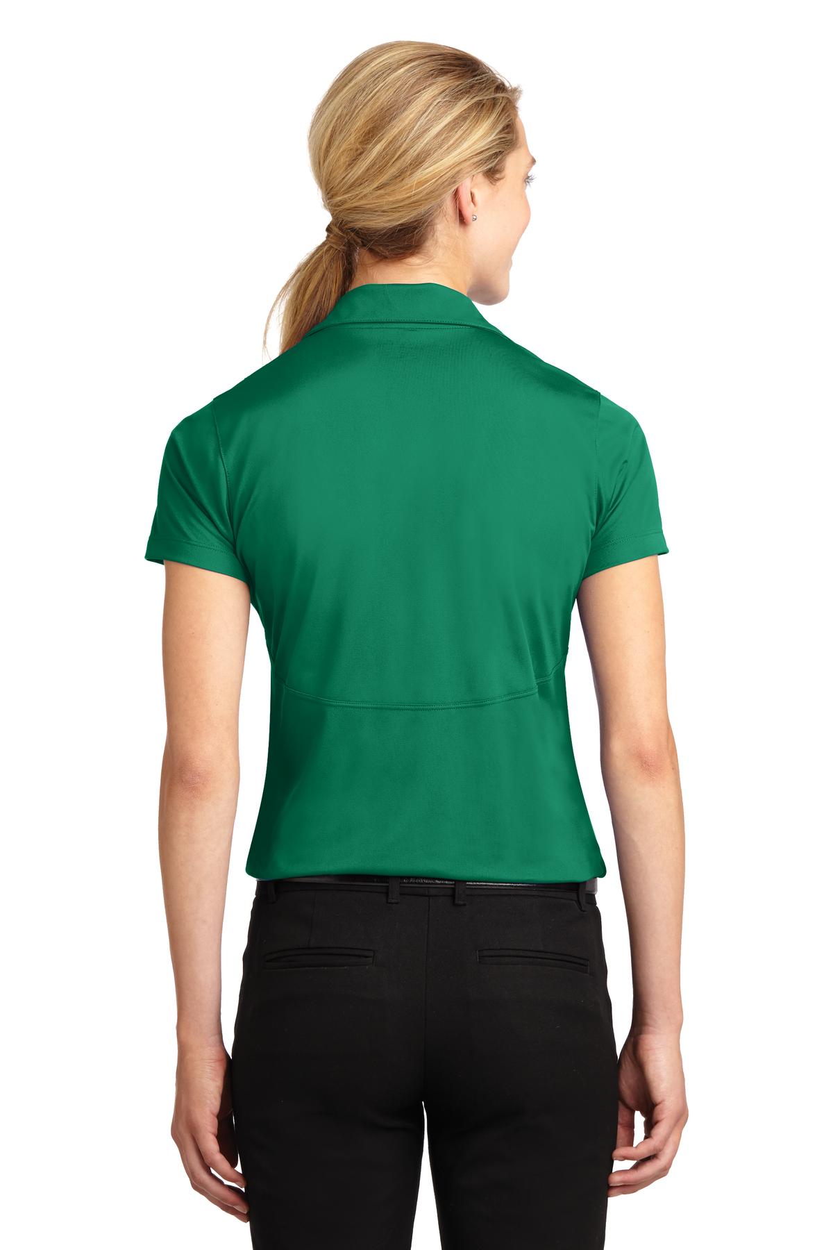 Custom Embroidered Sport-Tek Women's Micropique Sport-Wick Polo. LST650,Kelly Green