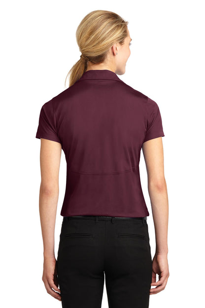 Custom Embroidered Sport-Tek Women's Micropique Sport-Wick Polo. LST650,Maroon