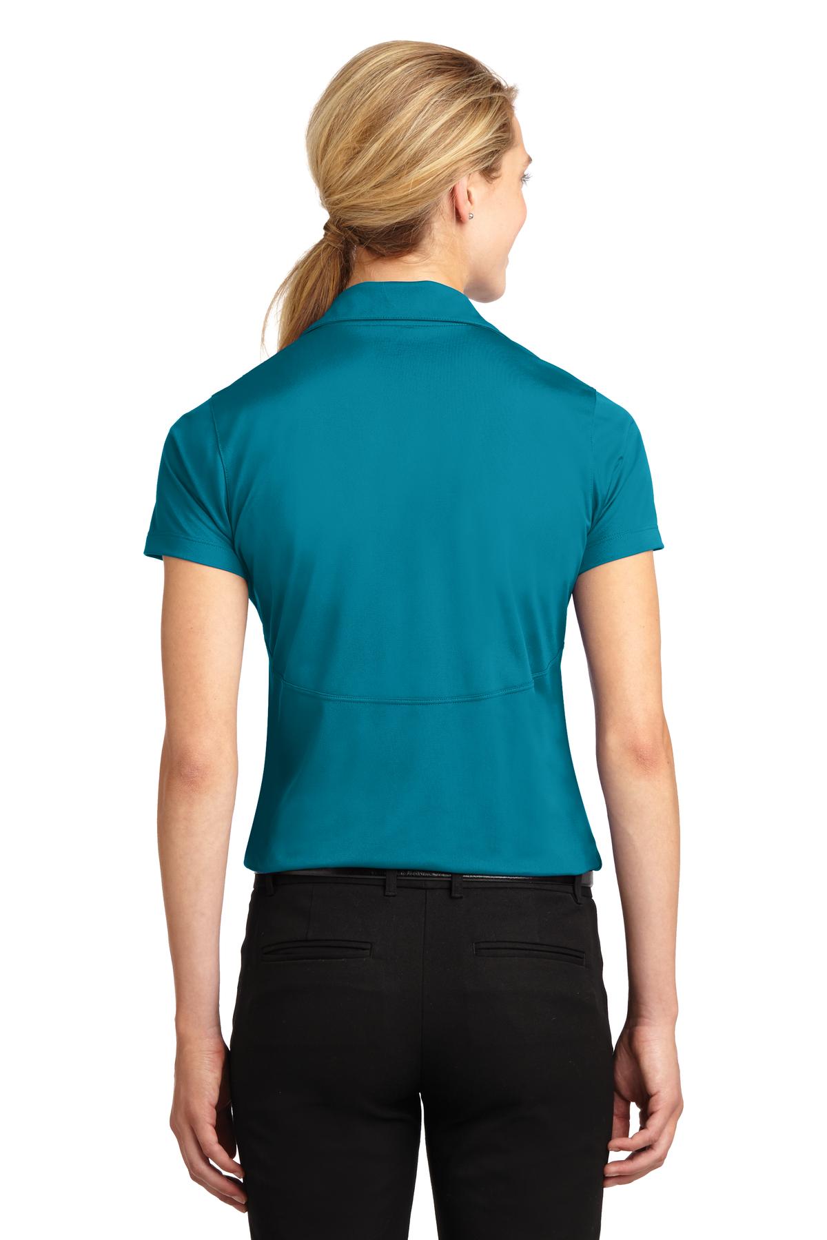 Custom Embroidered Sport-Tek Women's Micropique Sport-Wick Polo. LST650,Tropic Blue