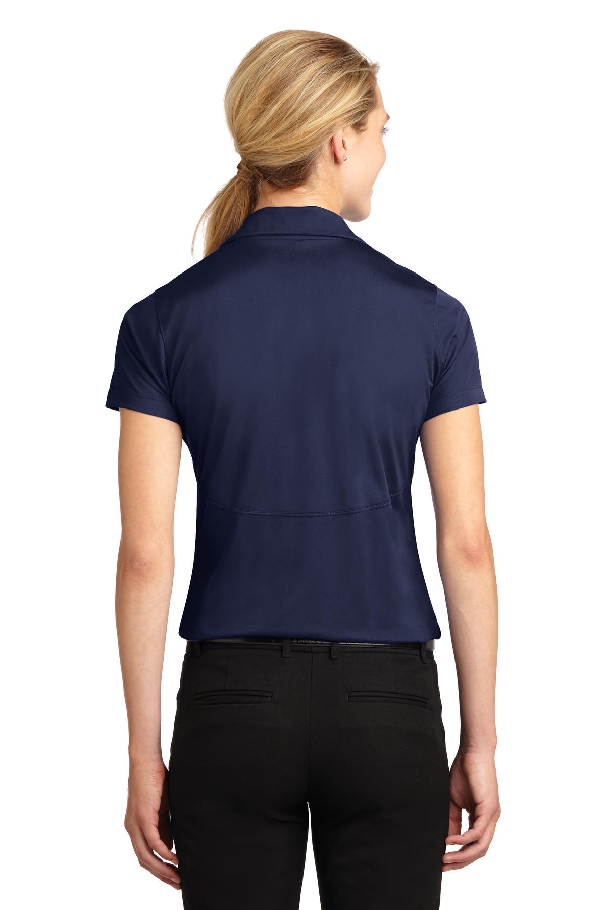 Custom Embroidered Sport-Tek Women's Micropique Sport-Wick Polo. LST650,True Navy