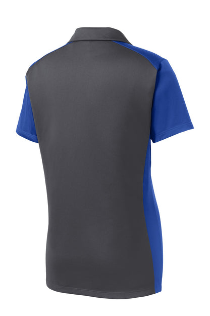 Custom Embroidered Sport-Tek Polos/Knits in Iron Grey/ True Royal
