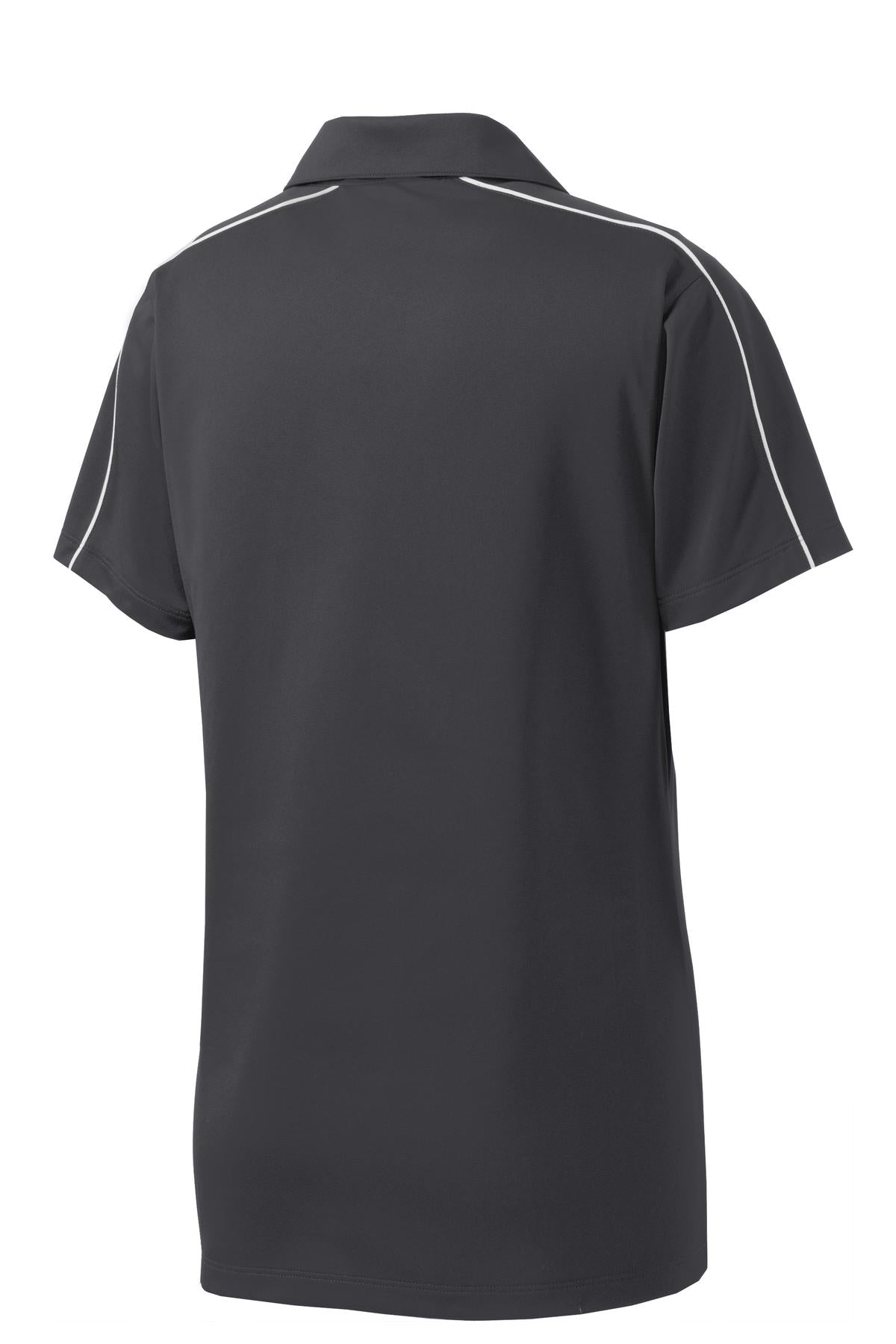 Sport-Tek Women's Micropique Sport-Wick Piped Polo. LST653