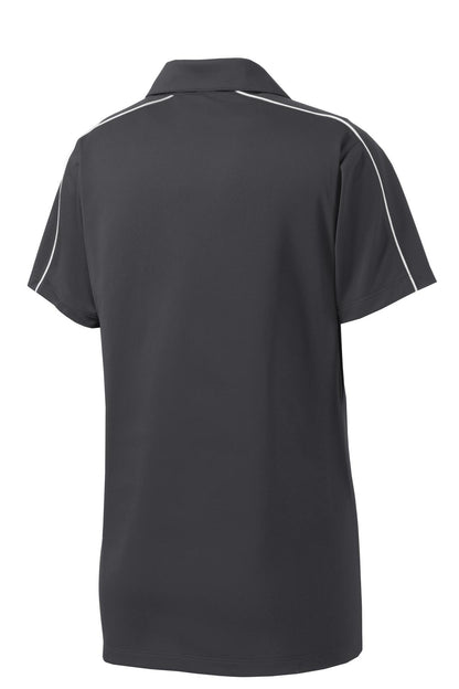 Sport-Tek Women's Micropique Sport-Wick Piped Polo. LST653