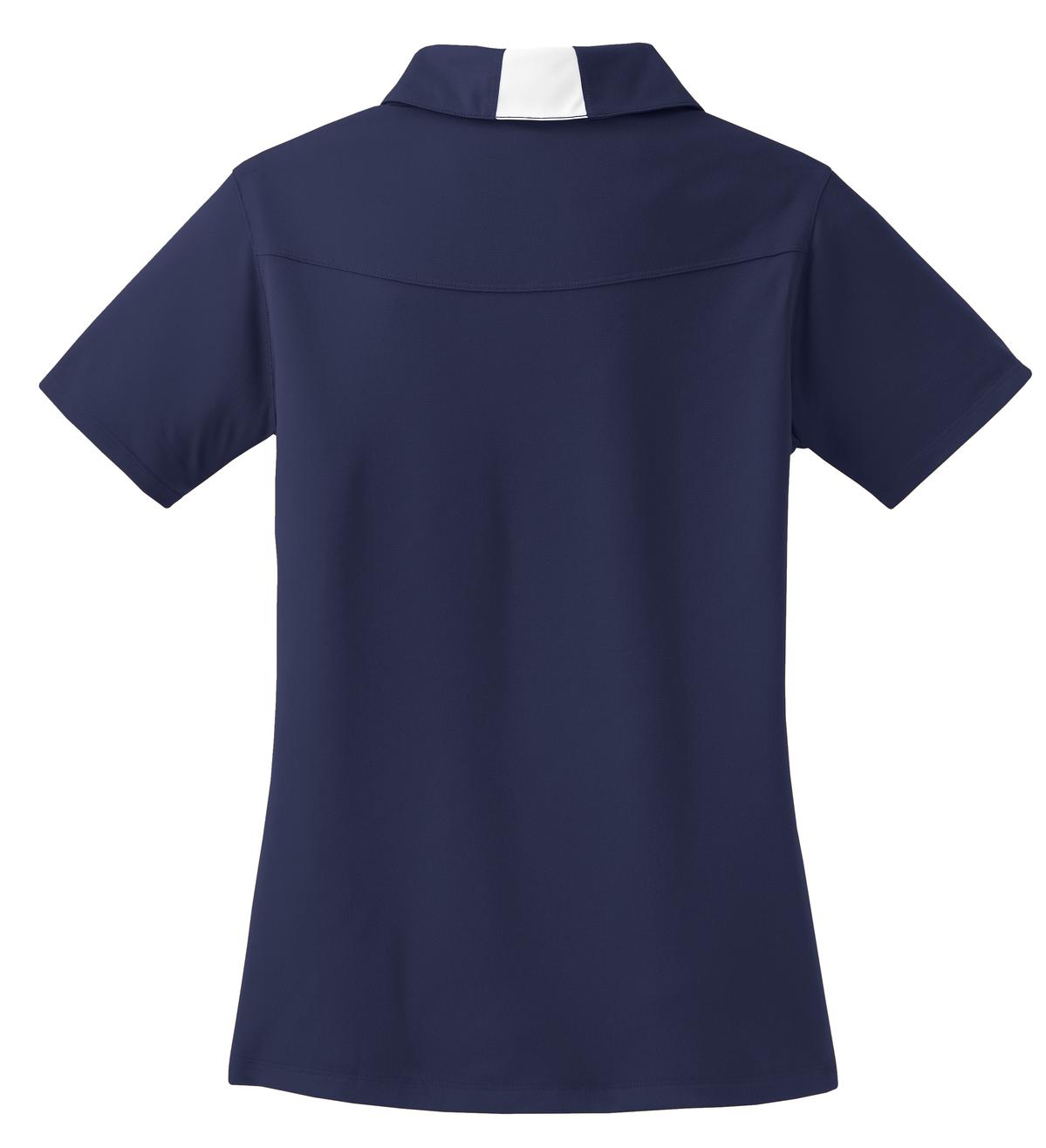 Custom Embroidered Sport-Tek Polos/Knits in True Navy/ White