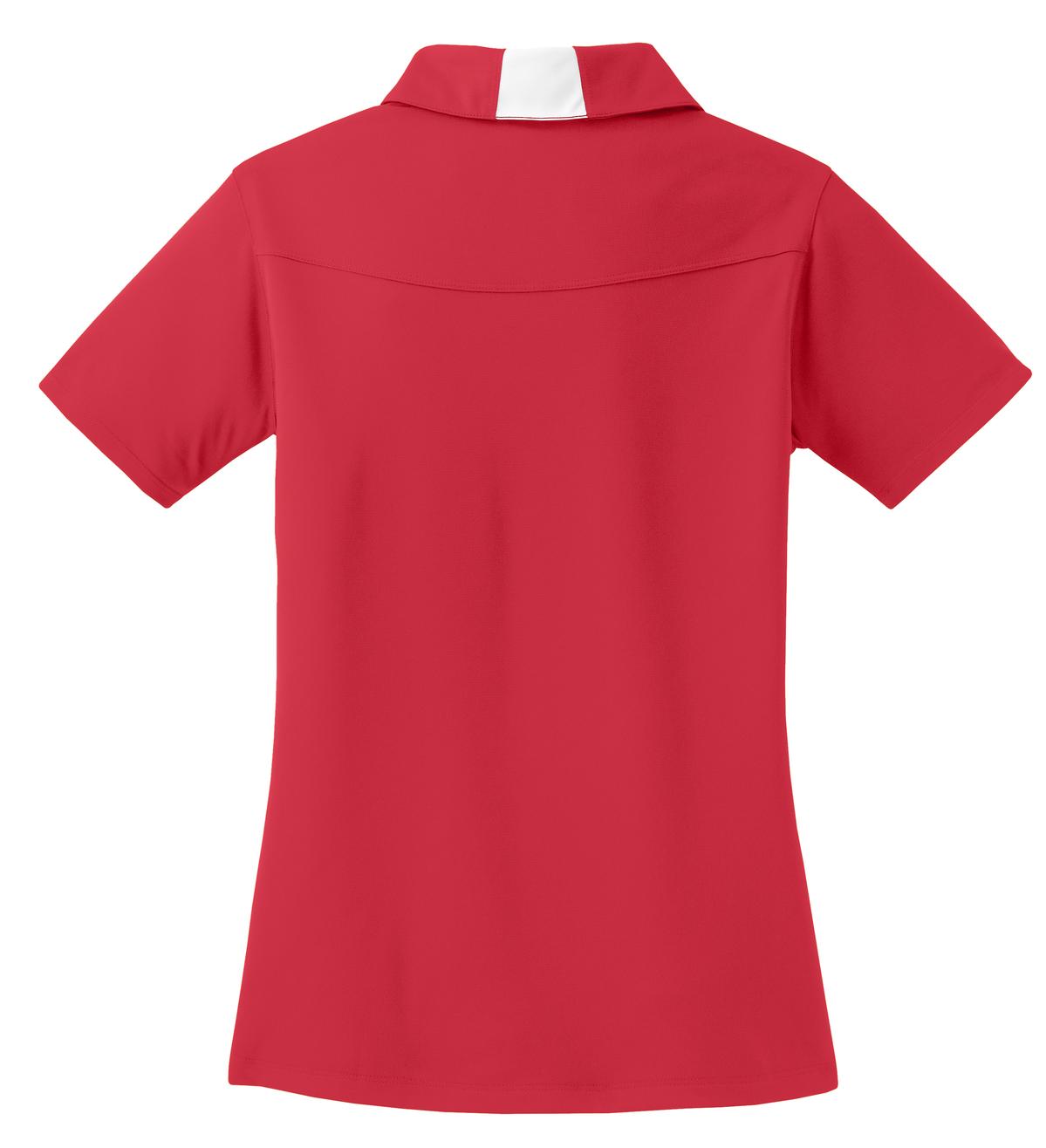 Custom Embroidered Sport-Tek Polos/Knits in True Red/ White