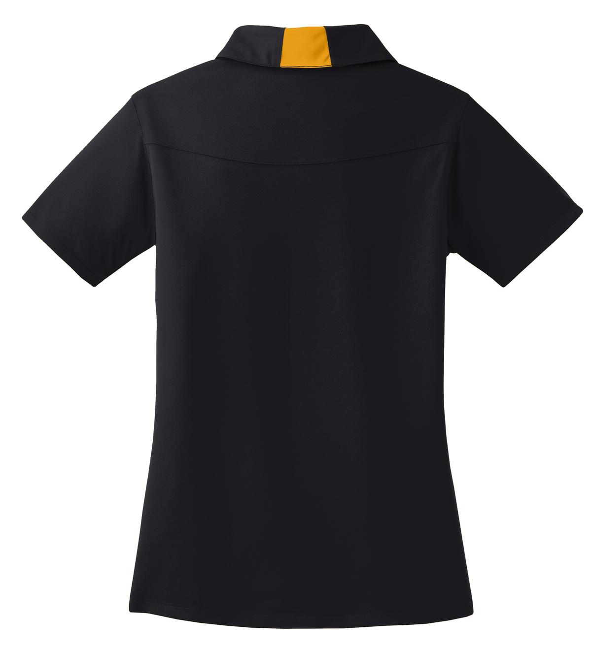 Custom Embroidered Sport-Tek Polos/Knits in Black/ Gold