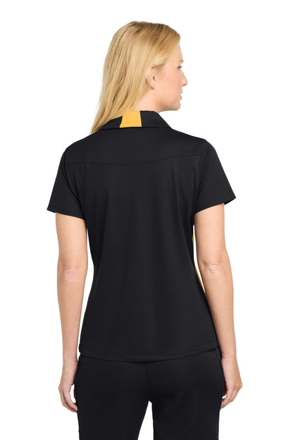 Custom Embroidered Sport-Tek Polos/Knits in Black/ Gold