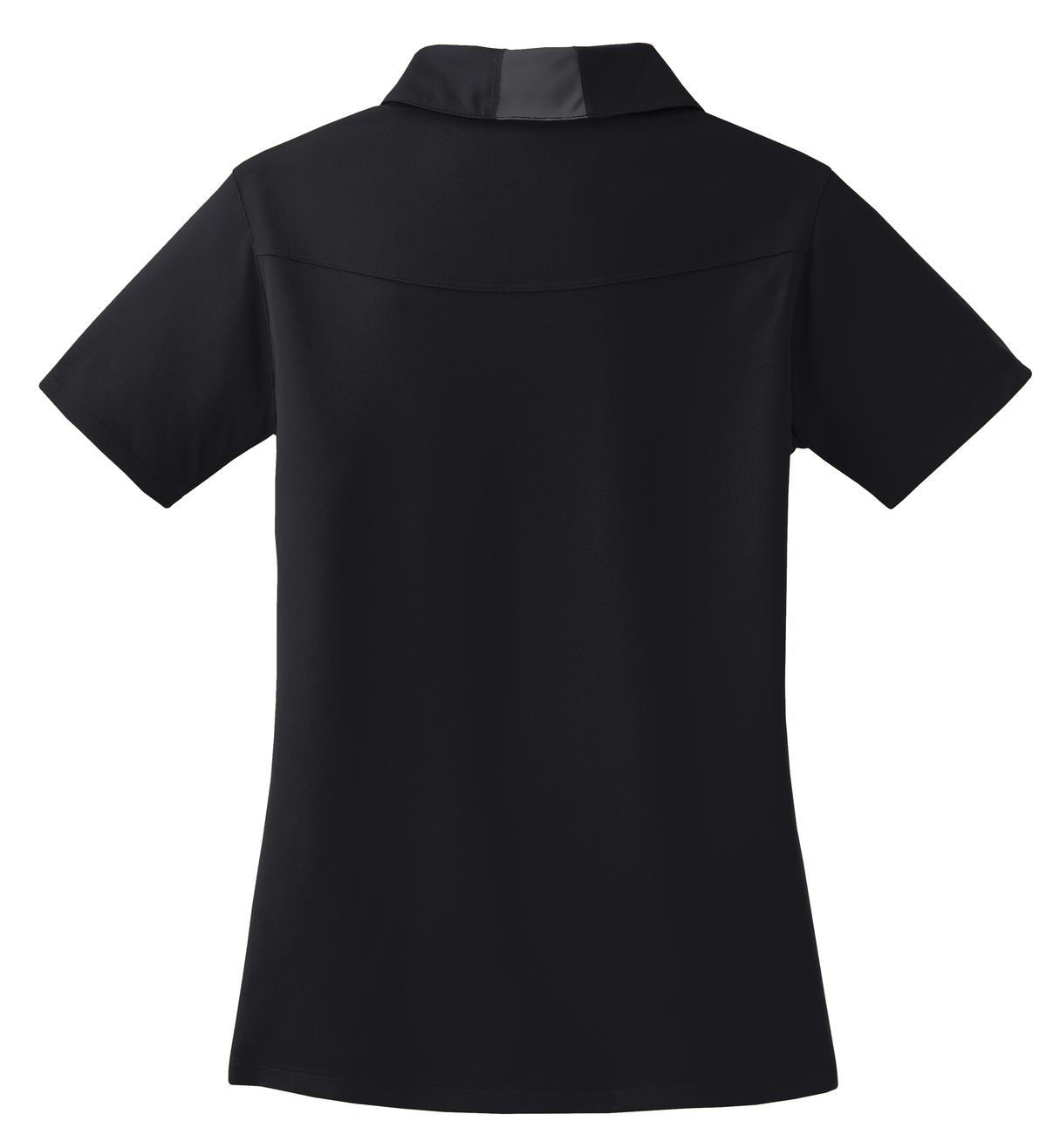 Custom Embroidered Sport-Tek Polos/Knits in Black/ Iron Grey