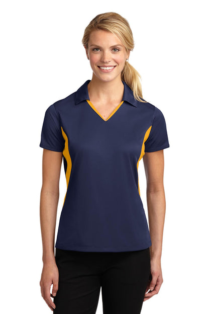 Walworth Co. Lions Champions Ladies Polo True Navy/Gold with name