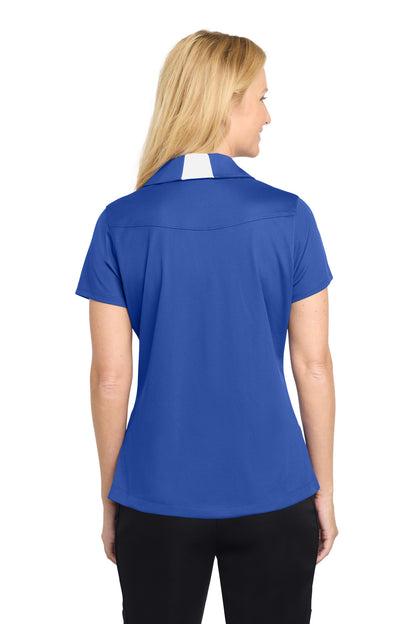 Custom Embroidered Sport-Tek Polos/Knits in True Royal/ White